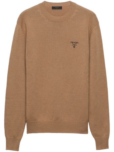  Prada Pull En Cachemire - Marron 