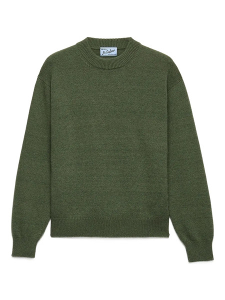  Prada Pull Re-cashmere à Logo Triangle - Vert 