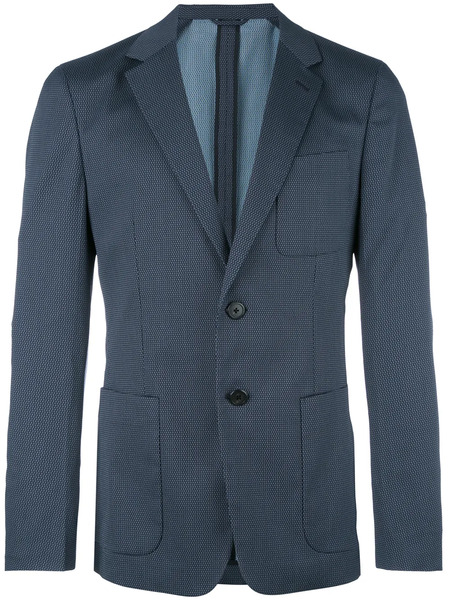  Prada Two-button Blazer - Bleu 