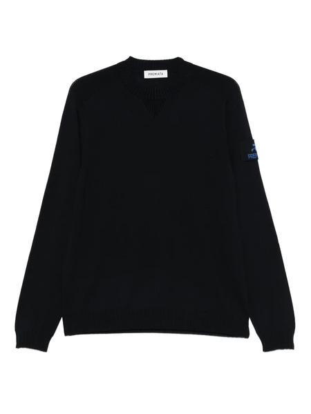  Premiata Pull à Plaque Logo - Bleu 