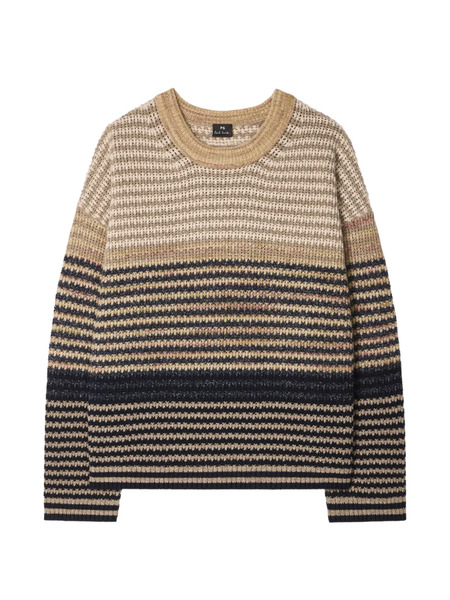  Ps Paul Smith Pull Rayé - Tons Neutres 