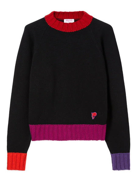  Pucci Pull Colour Block - Noir 