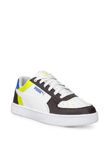  Puma Kids Baskets à Patch Logo - Blanc 