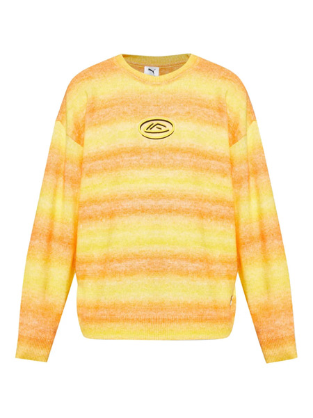  Puma Pull à Patch Logo - Orange 