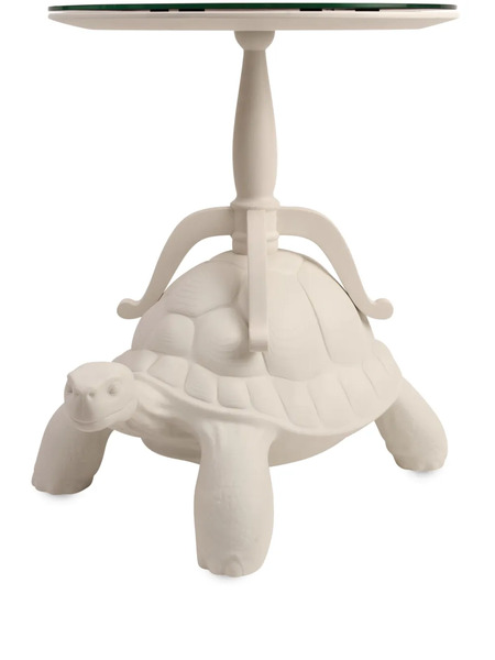 Qeeboo Table Basse Turtle Carry - Blanc 