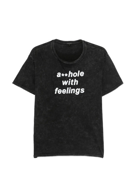  R13 T-shirt à Col Rond - Gris 