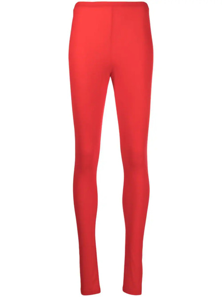  Raf Simons Legging à Patch Logo - Rouge 