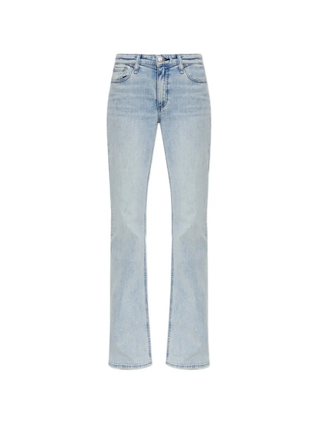  Rag & Bone Jean à Effet Délavé - Bleu 