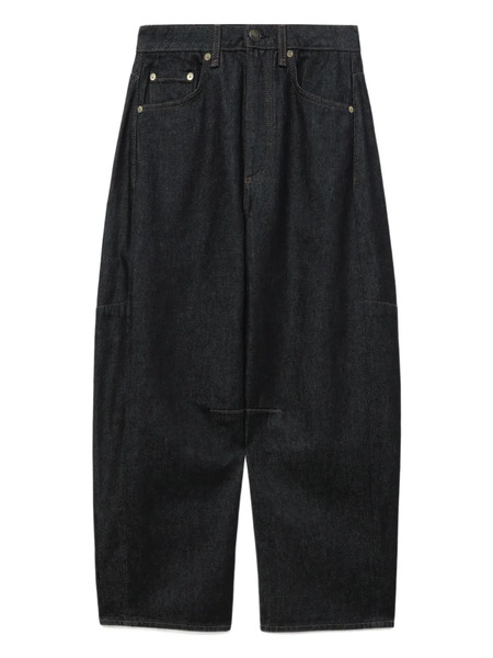  Rag & Bone Jean Charlie à Design Patchwork - Bleu 