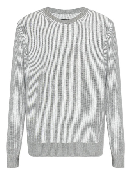  Rag & Bone Pull Rayé En Maille - Gris 