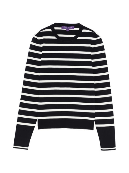  Ralph Lauren Collection Pull à Rayures - Bleu 