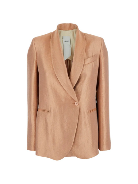  Rame Blazer à Col Châle - Rose 