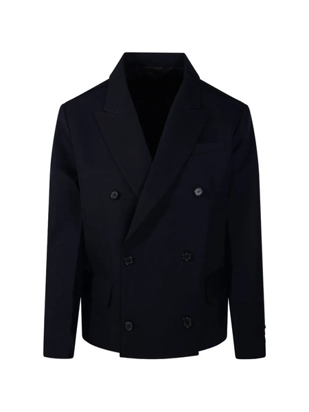  Re Code Veste à Boutonnière Croisée - Bleu 