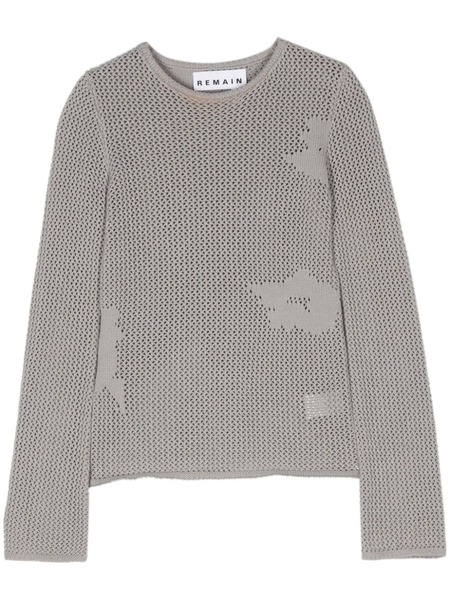  Remain Pull Heva En Crochet - Gris 