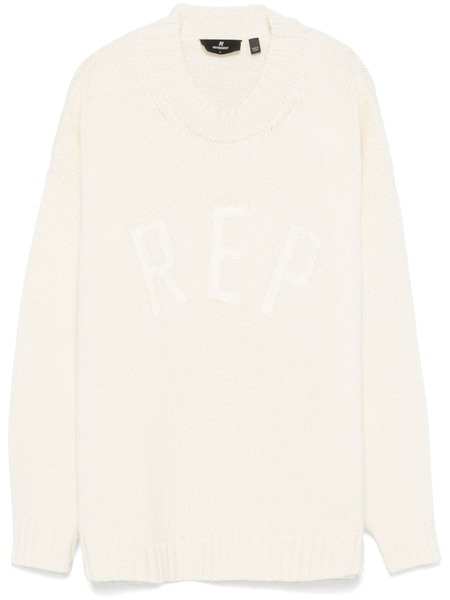  Represent Pull à Logo - Blanc 