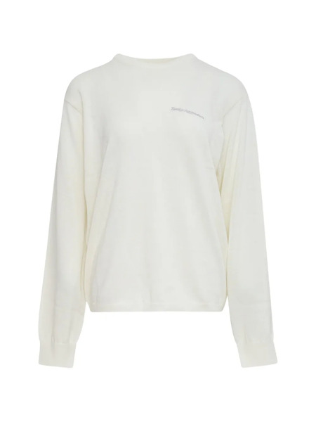  Rest & Recreation Pull à Design Superposé - Blanc 