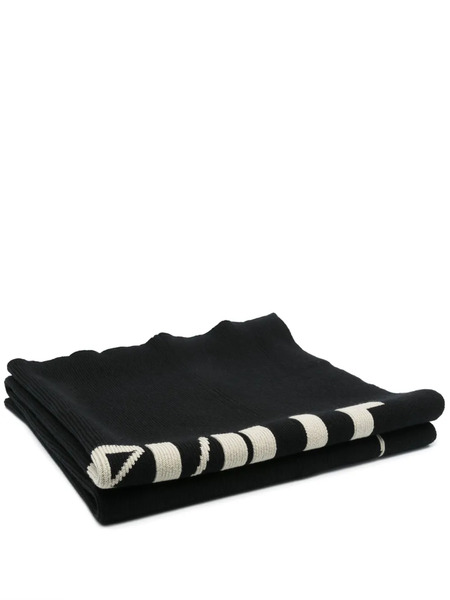  Rick Owens Couverture Porterville (222 Cm X 120 Cm) - Noir 