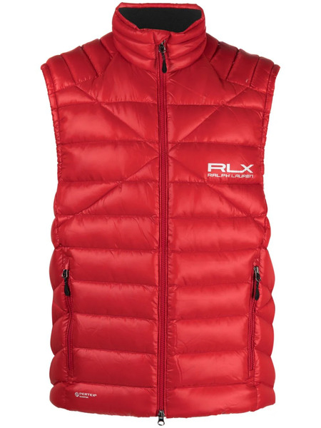  Rlx Ralph Lauren Gilet Macoy à Design Matelassé - Rouge 
