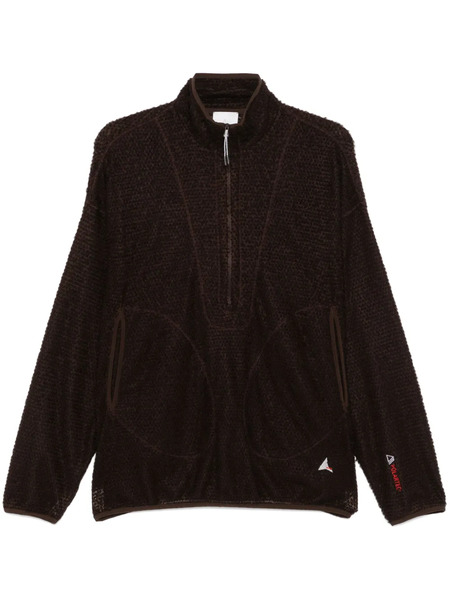  Roa Pull Alpha Direct Half Zip - Marron 