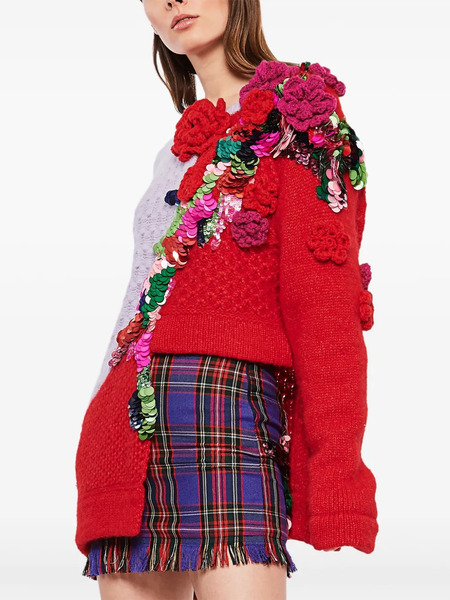  Roberta Einer Pull Asymétrique - Rouge 