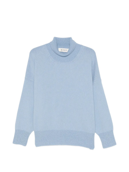  Róhe Pull à Col Roulé - Bleu 