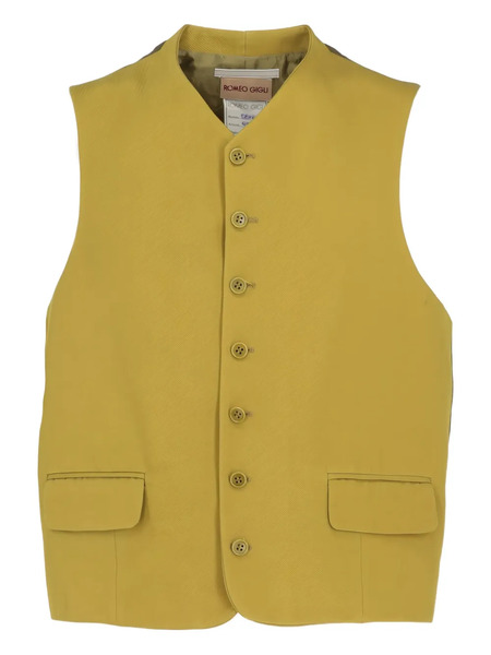  Romeo Gigli Pre-owned Veston à Simple Boutonnage - Jaune 