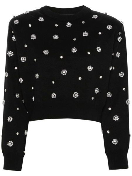  Rotate Birger Christensen Pull à Sequins - Noir 