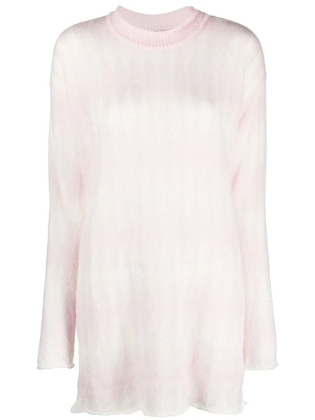  Rus Pull Long à Losanges - Rose 
