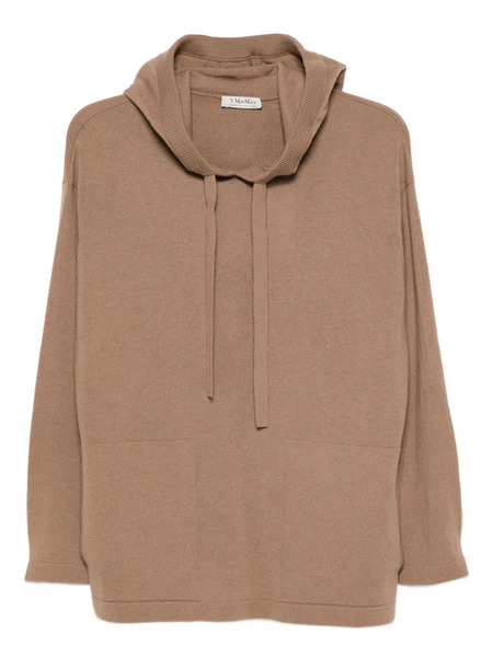  's Max Mara Pull à Capuche - Marron 