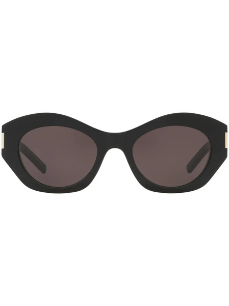  Saint Laurent Eyewear Lunettes De Soleil à Monture Papillon - Noir 