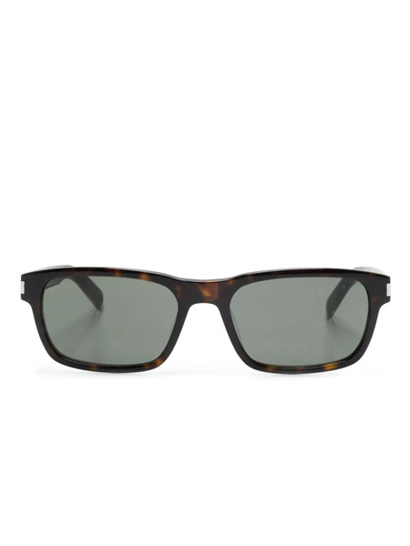  Saint Laurent Eyewear Lunettes De Soleil 662 - Marron 