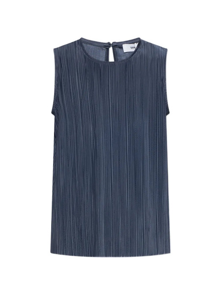  Samsoe Samsoe Blouse Sauma - Bleu 