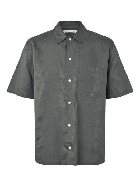  Samsoe Samsoe Chemise Saayo - Vert 