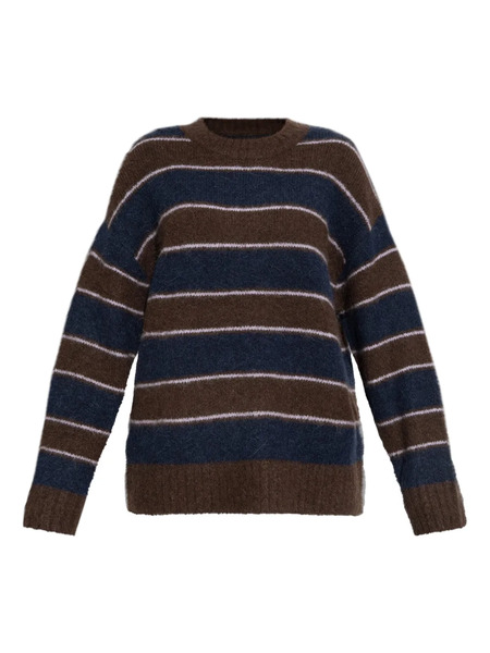  Samsoe Samsoe Pull à Rayures - Bleu 