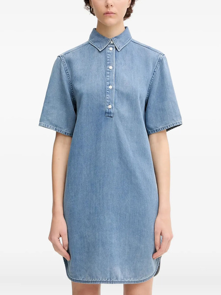  Samsoe Samsoe Robe En Jean - Bleu 