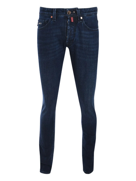  Sartoria Tramarossa Jean Skinny à Patch Logo - Bleu 
