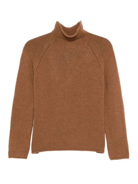  Scaglione Pull à Manches Raglan - Marron 