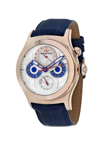  Seapro Montre Chronoscope 40 Mm - Blanc 
