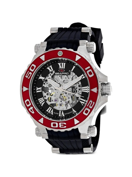  Seapro Montre Seaway 50 Mm - Noir 