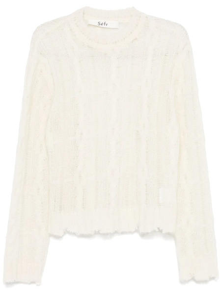  Séfr Pull Solange - Blanc 
