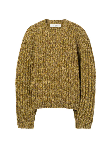  Séfr Pull Texturé Makaya - Vert 