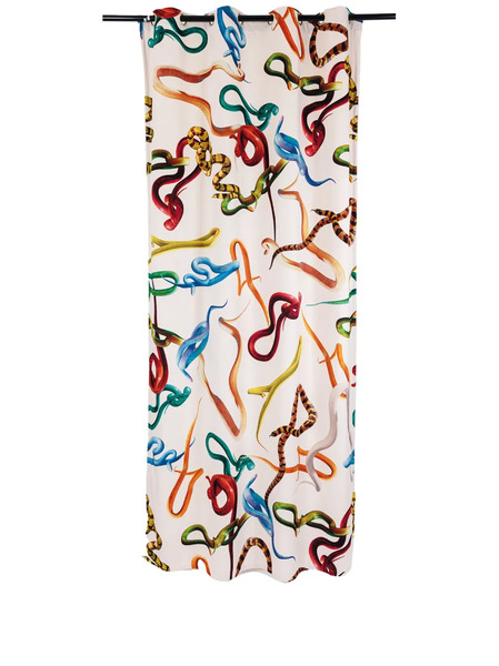  Seletti Rideau De Douche Snakes - Tons Neutres 