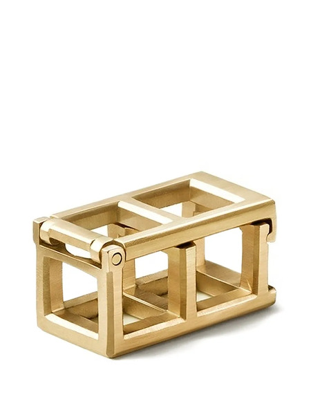  Shihara Fermoir Node Double Square - Or 