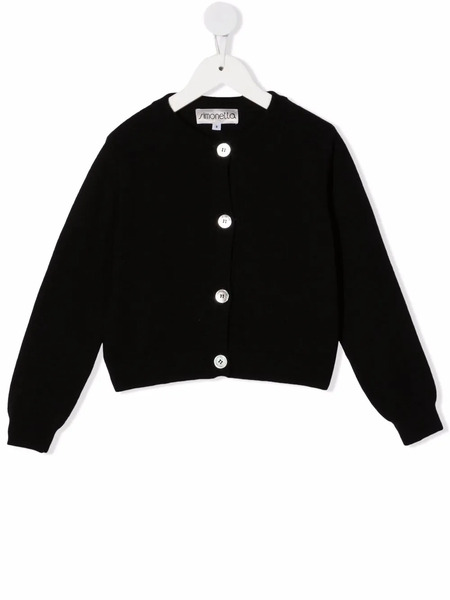  Simonetta Cardigan En Maille Fine - Noir 