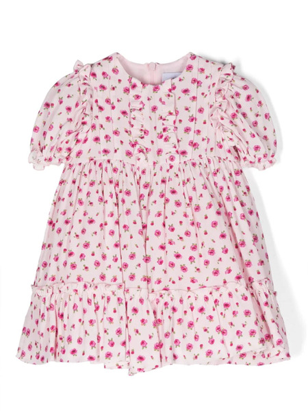  Simonetta Robe à Fleurs - Rose 