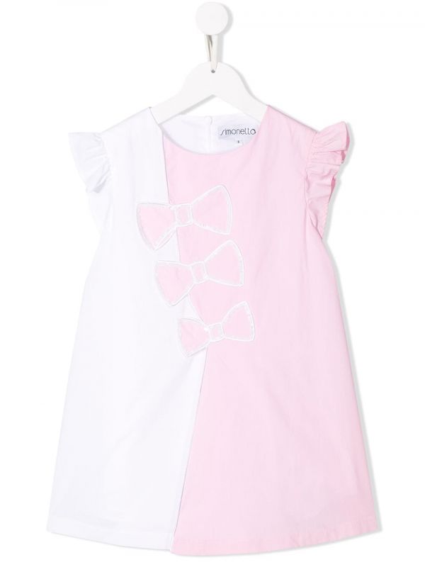  Simonetta Robe Imprimée - Blanc 