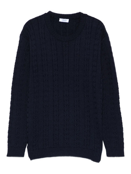  Siola Pull En Maille Torsadée - Bleu 