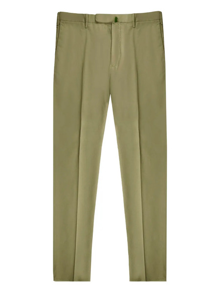  Slowear Pantalon De Costume à Plis Marqués - Vert 
