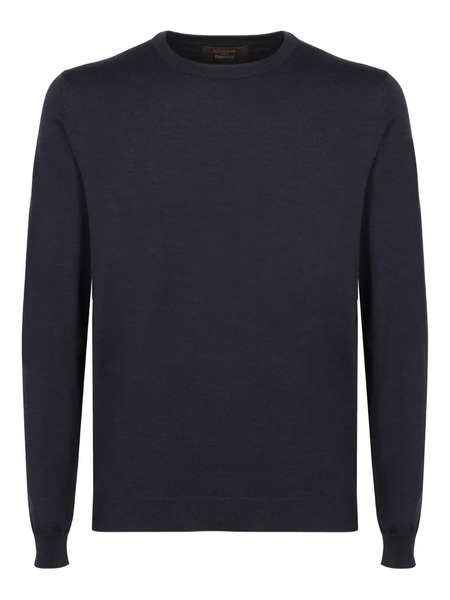  Slowear Pull à Col Rond - Bleu 