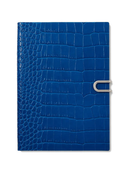  Smythson Agenda Hebdomadaire - Bleu 